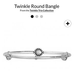Twinkle Round Bangle From the Twinkle Trio Collection